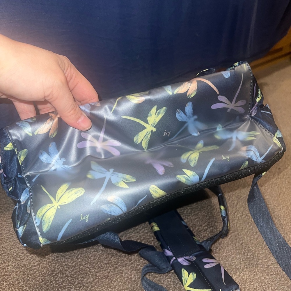 LUG Voyager Backpack/Tote in Dragonfly IcePop NWT - Picture 7 of 11
